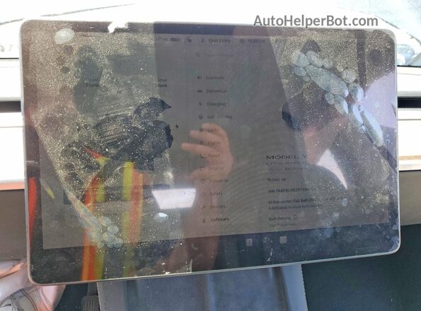 7SAYGDEE2RF089727 2024 TESLA MODEL Серый Вид щитка приборов