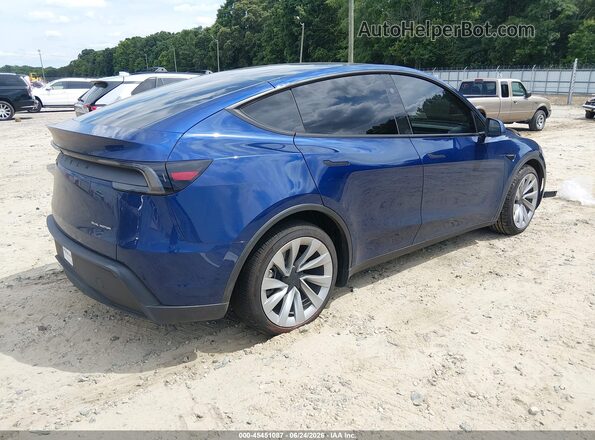 7SAYGDEE2TA395170 2026 TESLA MODEL Y Синий Задняя правая четверть