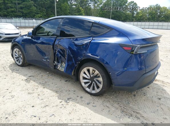 7SAYGDEE2TA395170 2026 TESLA MODEL Y Синий Задняя левая четверть