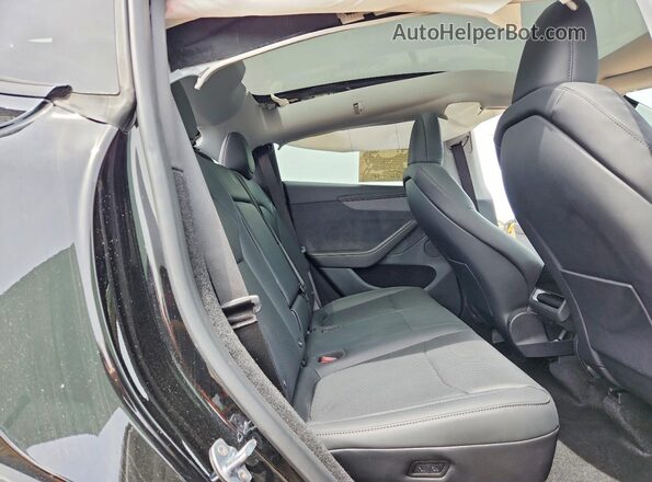 7SAYGDEE2TA470756 2026 TESLA MODEL Black Սալոնի հետևի տեսք