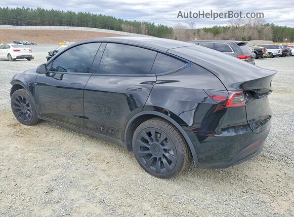 7SAYGDEE3NA007107 2022 TESLA MODEL Black Rear left