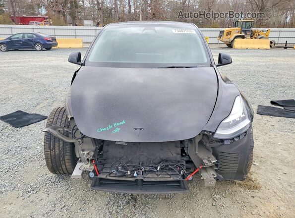 7SAYGDEE3NA007107 2022 TESLA MODEL Black Front view