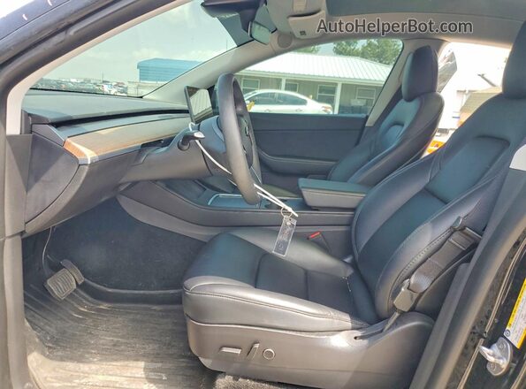 7SAYGDEE3NF328499 2022 TESLA MODEL Black Սալոնի դիմացի տեսք