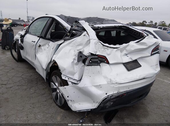 7SAYGDEE3NF346808 2022 TESLA MODEL Y White Задня ліва чверть