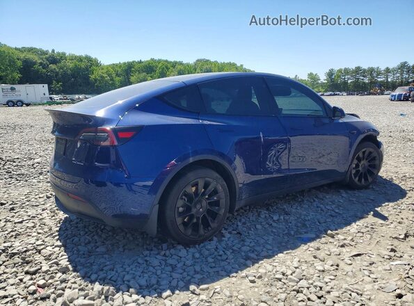 7SAYGDEE3NF444740 2022 TESLA MODEL Blue Trasero derecho