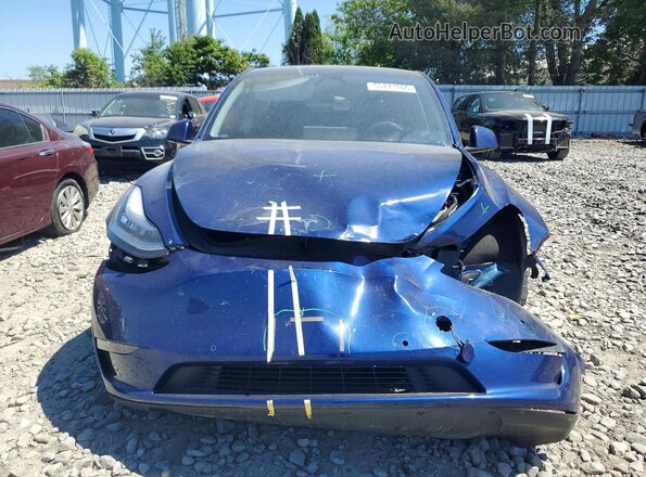 7SAYGDEE3NF444740 2022 TESLA MODEL Blue Vista frontal