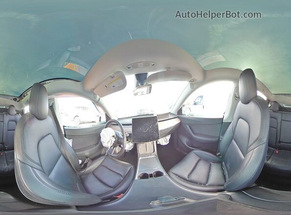 7SAYGDEE3NF466611 2022 TESLA MODEL White Սալոնի 360 աստիճան տեսք