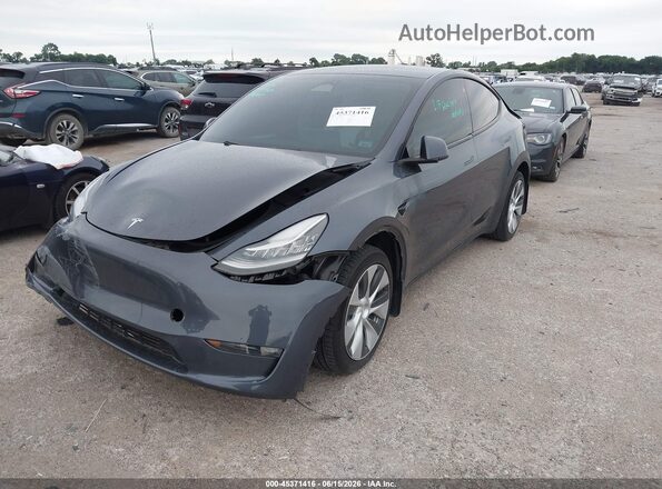 7SAYGDEE3PA091710 2023 TESLA MODEL Y Серый Передняя левая четверть