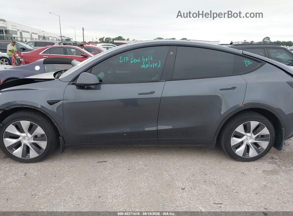 7SAYGDEE3PA091710 2023 TESLA MODEL Y Серый Вид задней части салона