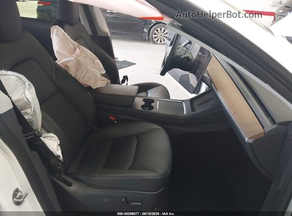7SAYGDEE3PA096955 2023 TESLA MODEL Y White წინა სალონის ხედი