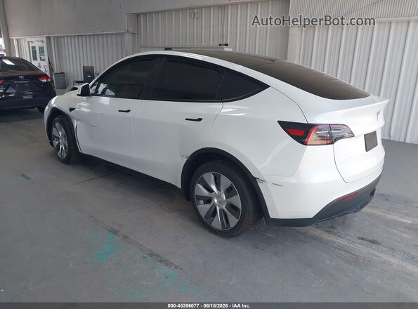 7SAYGDEE3PA096955 2023 TESLA MODEL Y White უკანა მარცხენა