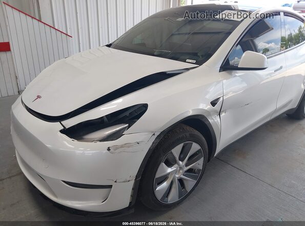 7SAYGDEE3PA096955 2023 TESLA MODEL Y White წინა ხედი