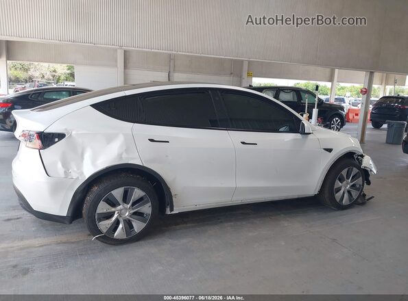 7SAYGDEE3PA096955 2023 TESLA MODEL Y White წინა პანელის ხედი