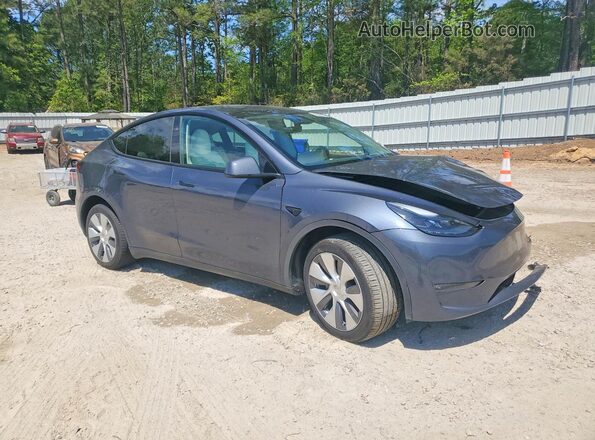 7SAYGDEE3PA185036 2023 TESLA MODEL Gray Передня права чверть