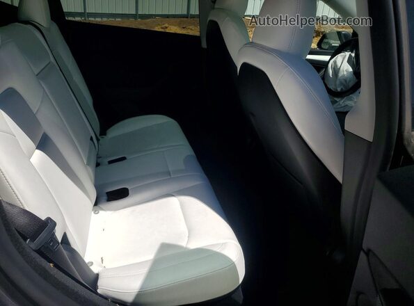 7SAYGDEE3PA185036 2023 TESLA MODEL Gray Вид задніх сидінь