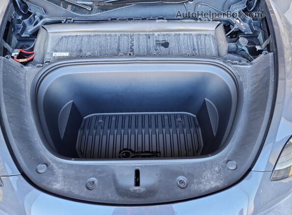 7SAYGDEE3PA188812 2023 TESLA MODEL Угольный Вид задней части салона