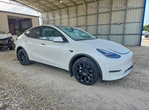 7SAYGDEE3PA207780 2023 TESLA MODEL White Przód prawy