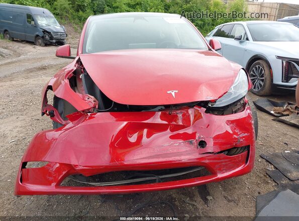 7SAYGDEE3PF766457 2023 TESLA MODEL Y Красный Вид щитка приборов