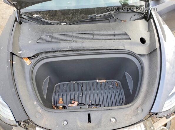 7SAYGDEE3PF850620 2023 TESLA MODEL Gray Rear interior view