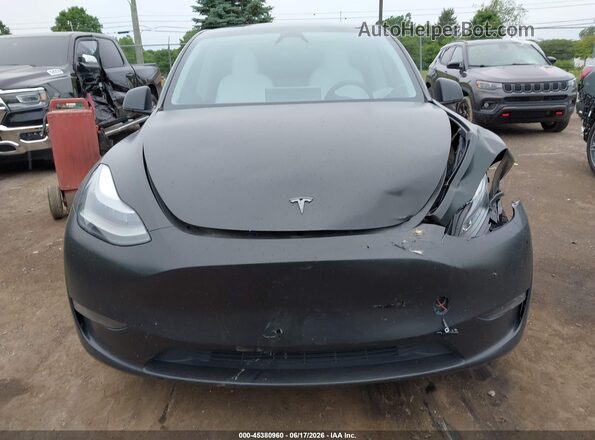 7SAYGDEE3PF868339 2023 TESLA MODEL Y Black Widok deski rozdzielczej