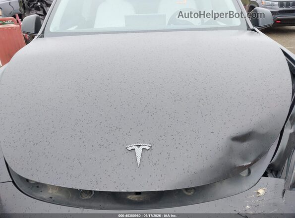 7SAYGDEE3PF868339 2023 TESLA MODEL Y Black Widok z tyłu