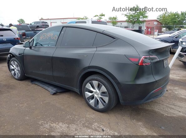 7SAYGDEE3PF868339 2023 TESLA MODEL Y Black Widok wnętrza z tyłu