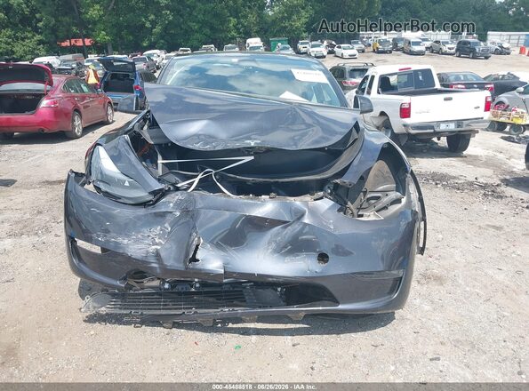 7SAYGDEE3RA251135 2024 TESLA MODEL Y Серый Вид задней части салона