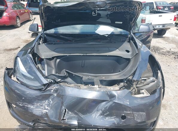 7SAYGDEE3RA251135 2024 TESLA MODEL Y Серый Вид сзади