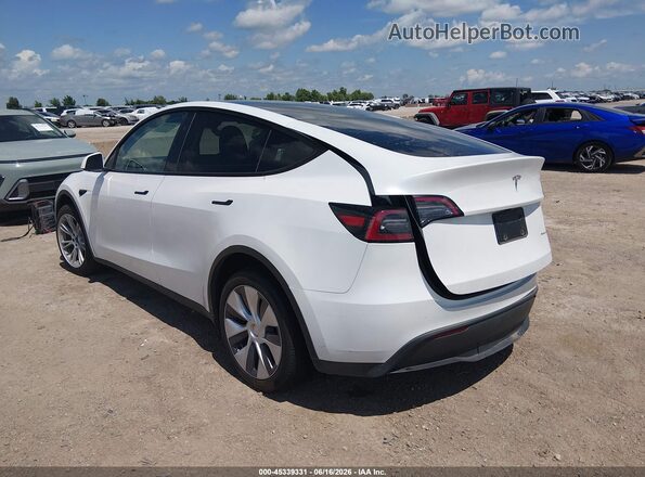 7SAYGDEE3RA282370 2024 TESLA MODEL Y White Հետևի ձախ