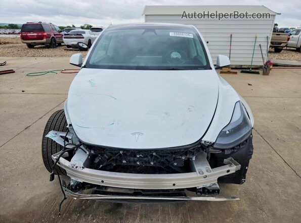 7SAYGDEE3RA333415 2024 TESLA MODEL White Widok z przodu