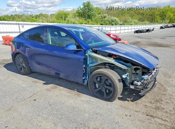 7SAYGDEE3TA394917 2026 TESLA MODEL Blue Передня права чверть