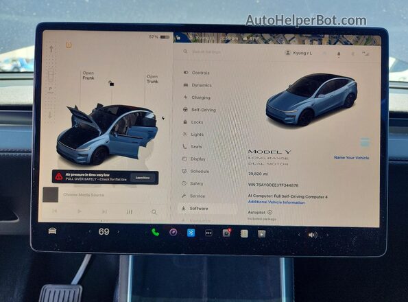 7SAYGDEE3TF344876 2026 TESLA MODEL Gray 