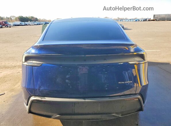 7SAYGDEE3TF371138 2026 TESLA MODEL Blue Widok z tyłu