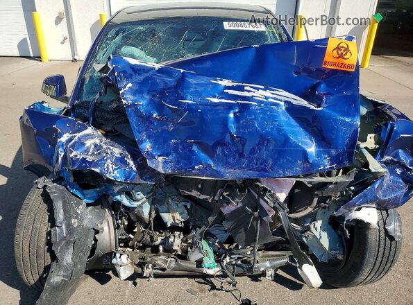 7SAYGDEE3TF371138 2026 TESLA MODEL Blue Widok wnętrza z tyłu