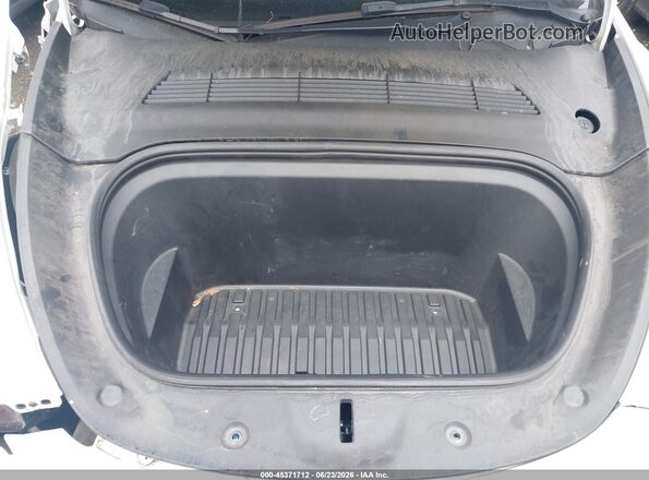 7SAYGDEE4NA018326 2022 TESLA MODEL Y White Widok z tyłu