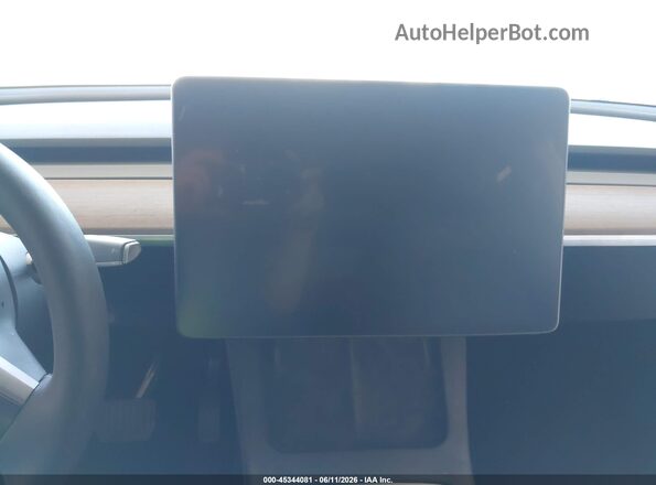 7SAYGDEE4NF402996 2022 TESLA MODEL Y Белый Вид задних сидений