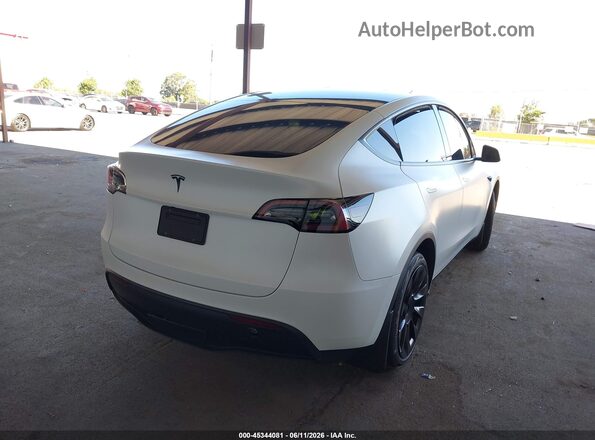 7SAYGDEE4NF402996 2022 TESLA MODEL Y Белый Задняя правая четверть