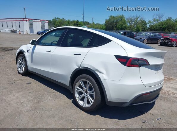 7SAYGDEE4NF440065 2022 TESLA MODEL Y Белый Задняя левая четверть