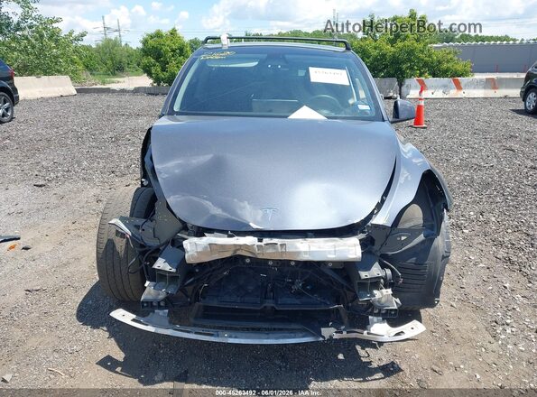 7SAYGDEE4PA106134 2023 TESLA MODEL Y Серый Вид щитка приборов