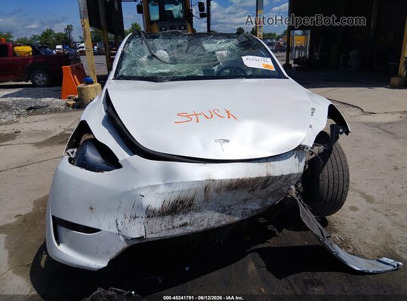 7SAYGDEE4PA107607 2023 TESLA MODEL Y White Вид спереду