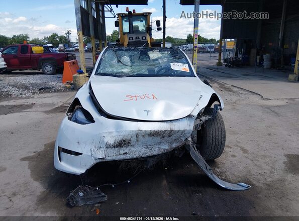 7SAYGDEE4PA107607 2023 TESLA MODEL Y White Вид ззаду