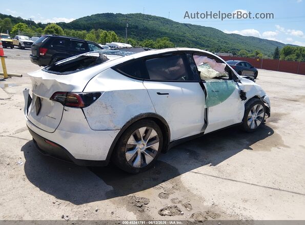 7SAYGDEE4PA107607 2023 TESLA MODEL Y White Задня права чверть