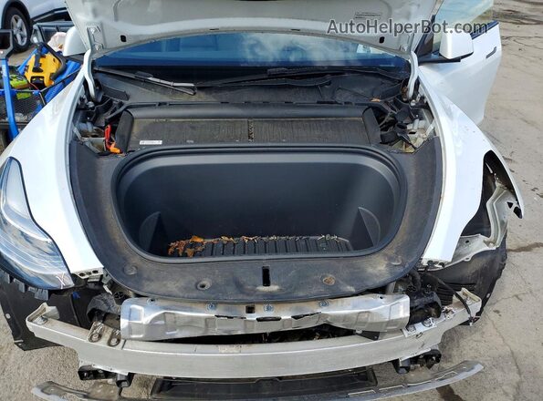 7SAYGDEE4PA120311 2023 TESLA MODEL White Engine compartment view