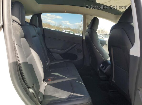7SAYGDEE4PA120311 2023 TESLA MODEL White Rear interior view