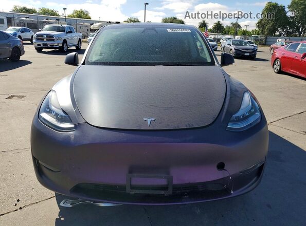 7SAYGDEE4PA158198 2023 TESLA MODEL Фиолетовый Вид спереди