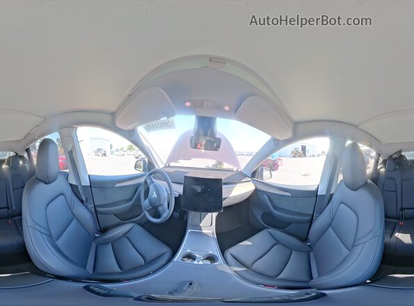 7SAYGDEE4PA158198 2023 TESLA MODEL Фиолетовый Вид наклейки с VIN-кодом