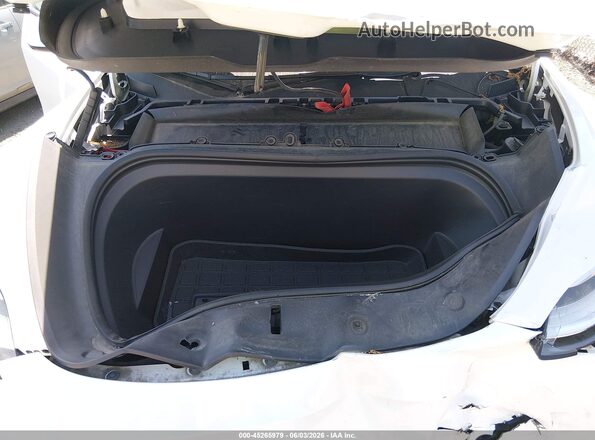 7SAYGDEE4PF615014 2023 TESLA MODEL Y White Vista trasera