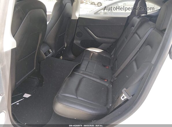 7SAYGDEE4PF615014 2023 TESLA MODEL Y White Vista de la etiqueta del VIN