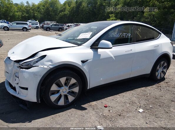 7SAYGDEE4PF615014 2023 TESLA MODEL Y White Vista interior de 360 grados