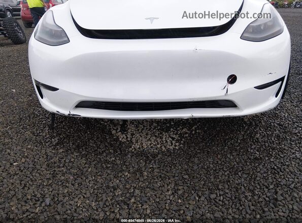 7SAYGDEE4PF808327 2023 TESLA MODEL Y White Front view